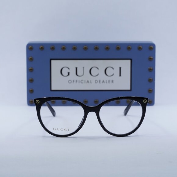 Final Price! Gucci GG0093O 001 Black Eyeglasses - Picture 2 of 13